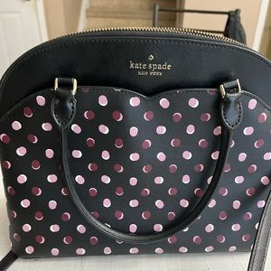 Kate spade polka dot purse